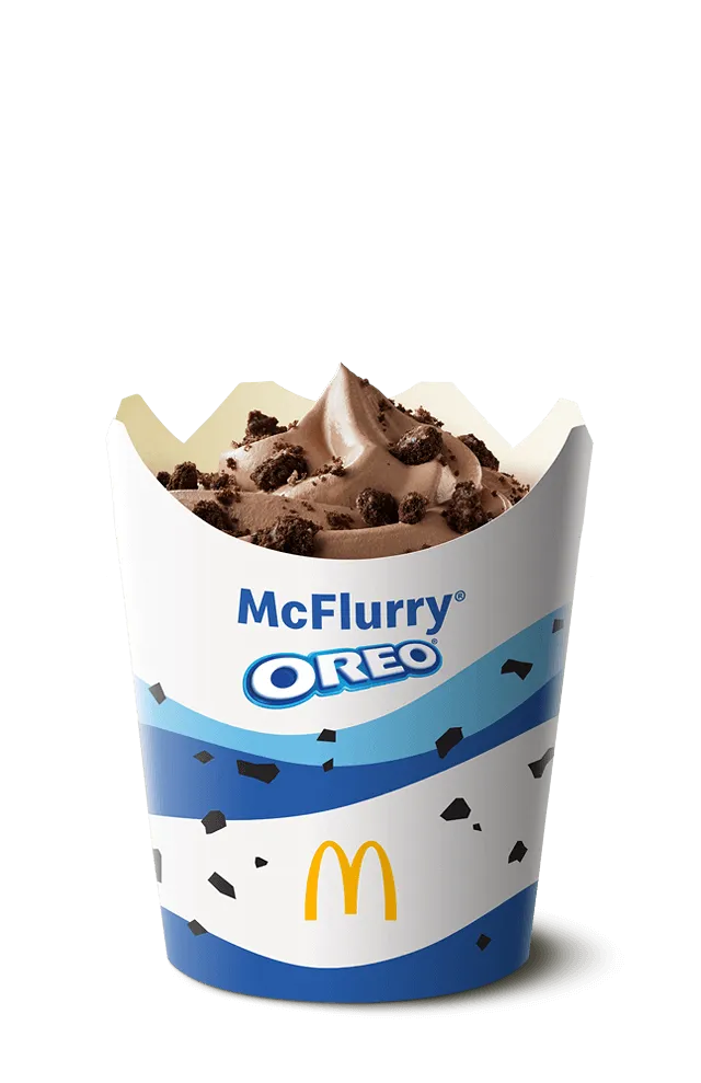 OREO Cookies Chocolate McFlurry
